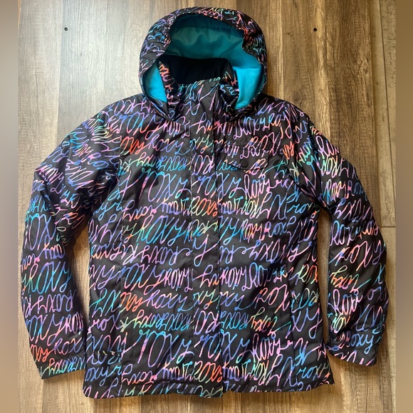 Roxy Girls 16 Betty Jetty Dry Flight Snowboarding Snow Jacket - Picture 3 of 8